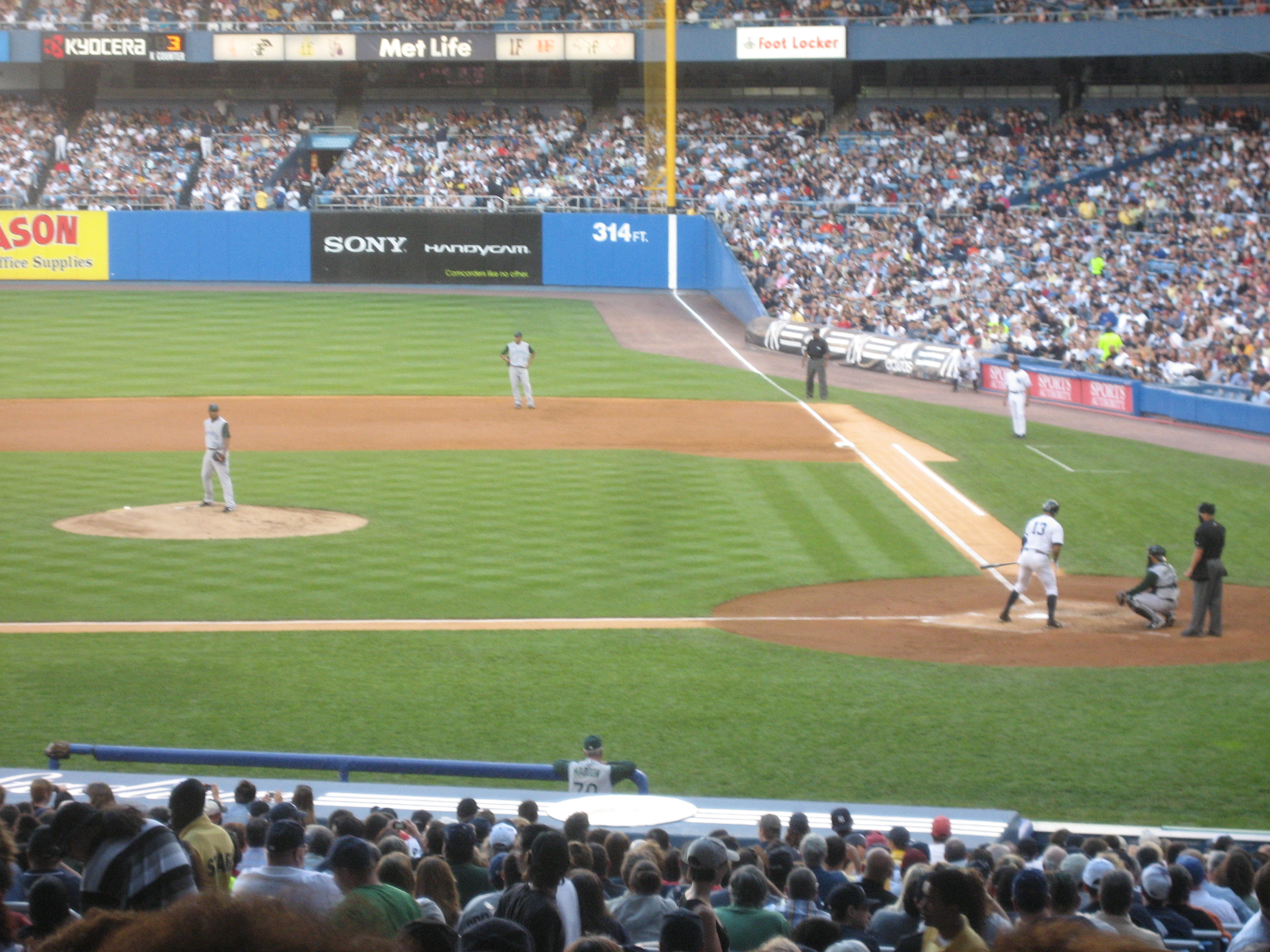 Arod at bat